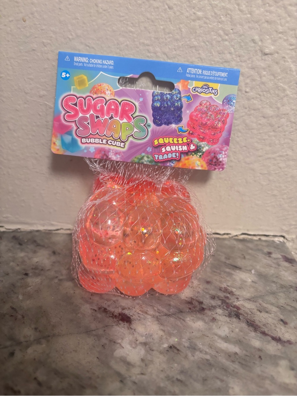 Orb Curoisities Sugar Swaps Bubble Cube Squishy